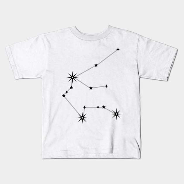 Aquarius Kids T-Shirt by wanderingteez